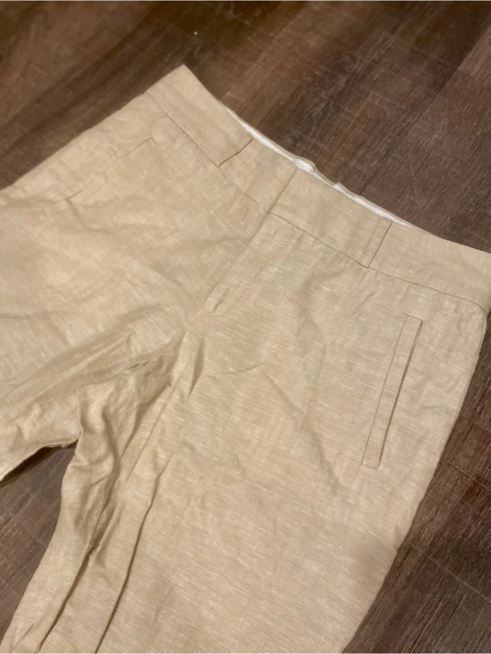 Banana Republic Martin Fit Linen-Blend Trousers